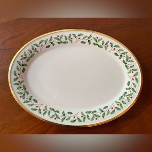 Lenox Holiday (Dimension) Oval Platter